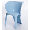 Elephant Polypropylene Kids Chair, Set of 4, Blue