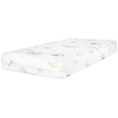 Dream On Me Over the Rainbow Crib and Toddler Mattress