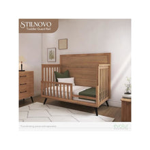 Evolur Stilnovo Mid Century Convertible Crib Toddler Guard Rail I Full Assembly I Lasting Quality , 811-SC