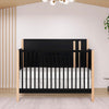 Dream On Me Soho Convertible Crib In Matte Black Vintage