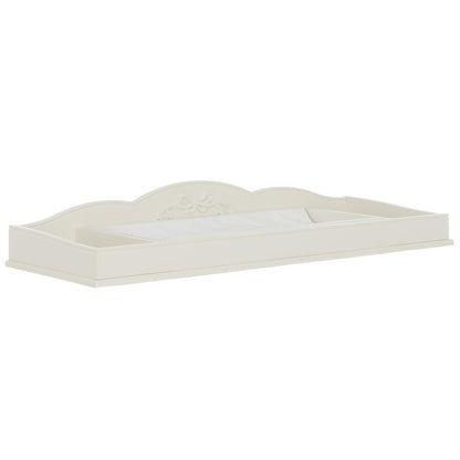 Evolur Aurora Change Tray Full Assembly I Lasting Quality I Intricate Ribbon Bow Scrollwork, 851NT-FW