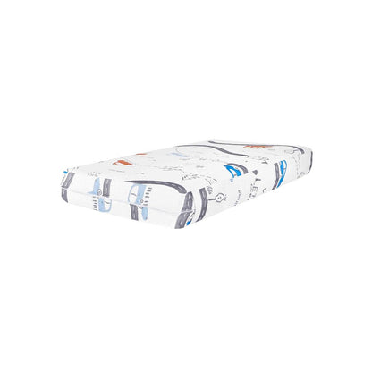 Dream On Me 150 Coil Inner Spring On The Go Crib and Toddler Mattress