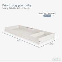 Evolur I Modern Changing Tray I Full Assembly I Lasting Quality, 850-VB