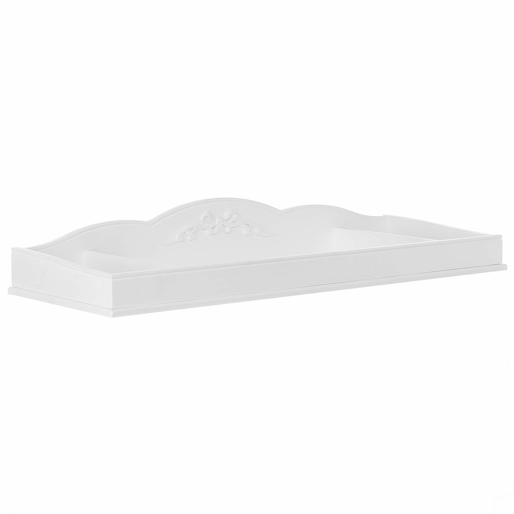 Evolur Aurora Change Tray Full Assembly I Lasting Quality I Intricate Ribbon Bow Scrollwork, 851NT-FR