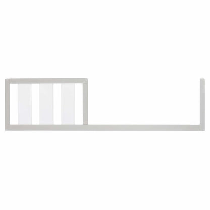 Evolur Acrylic Millennium 4 in 1 Convertible Crib  Toddler Rail I Easily Coverts to Toddler Bed and I Acrylic Slats , 702AC-PG