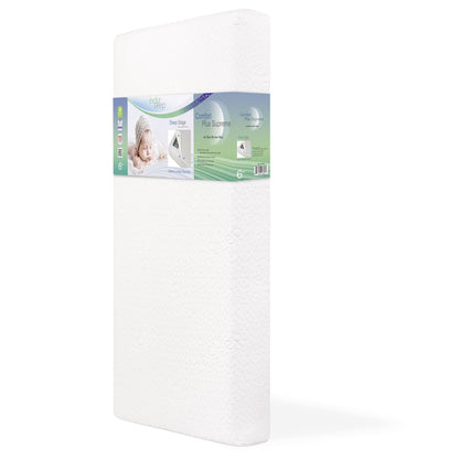 Evolur Sleep, Comfort Balance Plus Supreme 260 Coil Inner Spring Crib And Toddler Mattress I Waterproof I Green Guard Gold Certified I Removable Cover