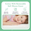 Evolur Sleep, Comfort  Lite Plus Fiber Crib And Toddler Mattress I Waterproof I Green Guard Gold Certified I Removable Cover