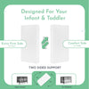 Evolur Sleep, Comfort Lite Plus With Natural Eucalyptus Fiber Crib And Toddler Mattress I Waterproof I Green Guard Gold Certified I Removable Cover