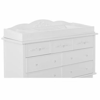 Evolur Aurora Change Tray Full Assembly I Lasting Quality I Intricate Ribbon Bow Scrollwork, 851NT-FR