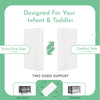 Evolur Coco, Comfort Lite Plus Natural Copper Infused Fiber Crib And Toddler Mattress I Waterproof I Green Guard Gold Certified I Removable Cover I 5’ Mattress I Foam Encasement For Superior And Stabi