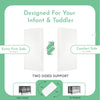 Evolur Sleep, Comfort  Lite Plus Fiber Crib And Toddler Mattress I Waterproof I Green Guard Gold Certified I Removable Cover