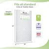 Dream On Me, Orthopedic Extra Firm Foam  Standard Crib Mattress, Grey