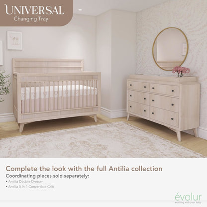 Evolur I Modern Changing Tray I Full Assembly I Lasting Quality, 850-SANDO