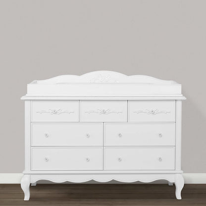 Evolur Aurora Change Tray Full Assembly I Lasting Quality I Intricate Ribbon Bow Scrollwork, 851NT-FR