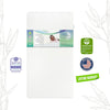 Evolur Sleep, Comfort  Lite Plus Fiber Crib And Toddler Mattress I Waterproof I Green Guard Gold Certified I Removable Cover