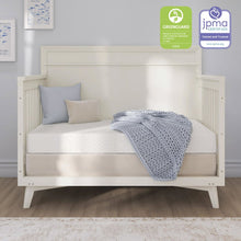 Evolur Sleep, Comfort Balance Plus Supreme 260 Coil Inner Spring Crib And Toddler Mattress I Waterproof I Green Guard Gold Certified I Removable Cover