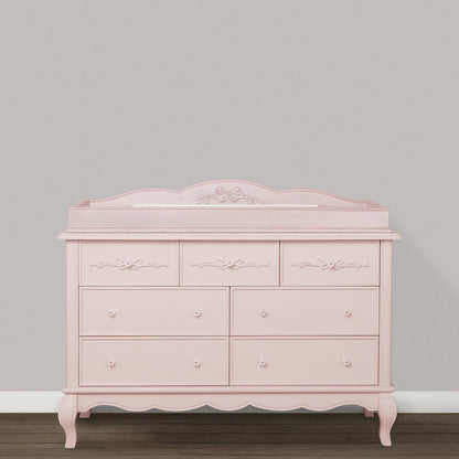 Evolur Aurora Change Tray Full Assembly I Lasting Quality I Intricate Ribbon Bow Scrollwork, 851NT-BL