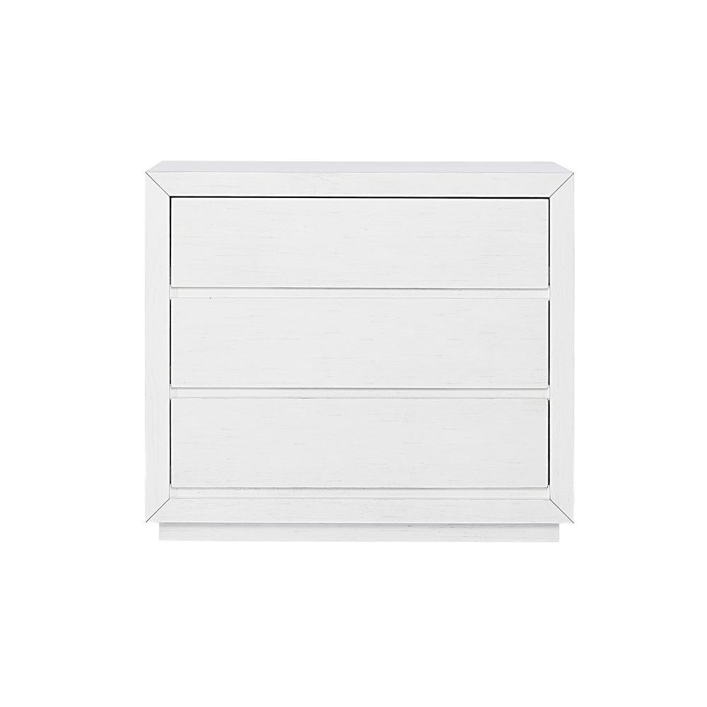 3 Drawer Chest, Weathered White