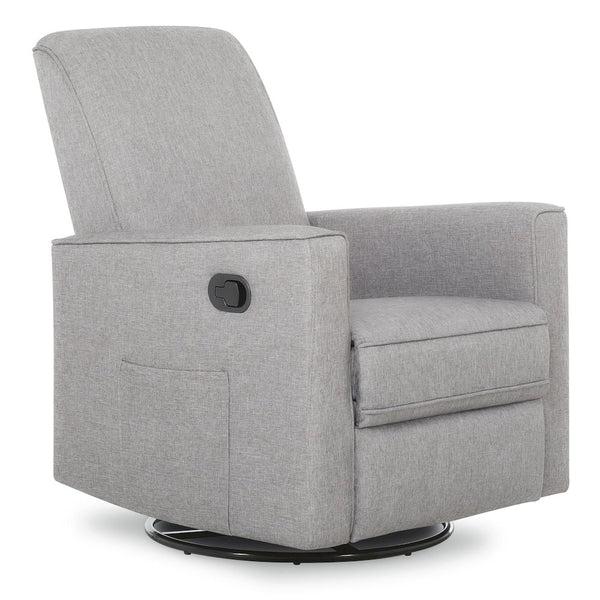 Evolur Raleigh Basic Glider |Recliner| Rocker, 610-LTGRY