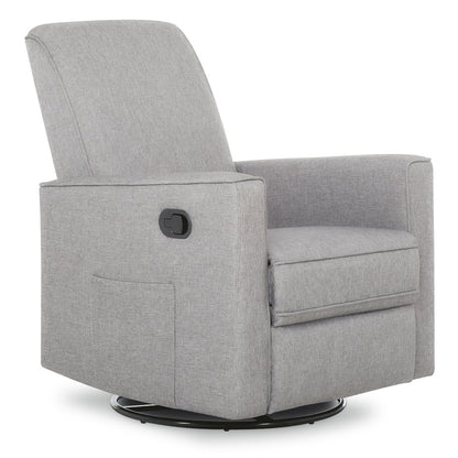 Evolur Raleigh Basic Glider |Recliner| Rocker, 610-LTGRY