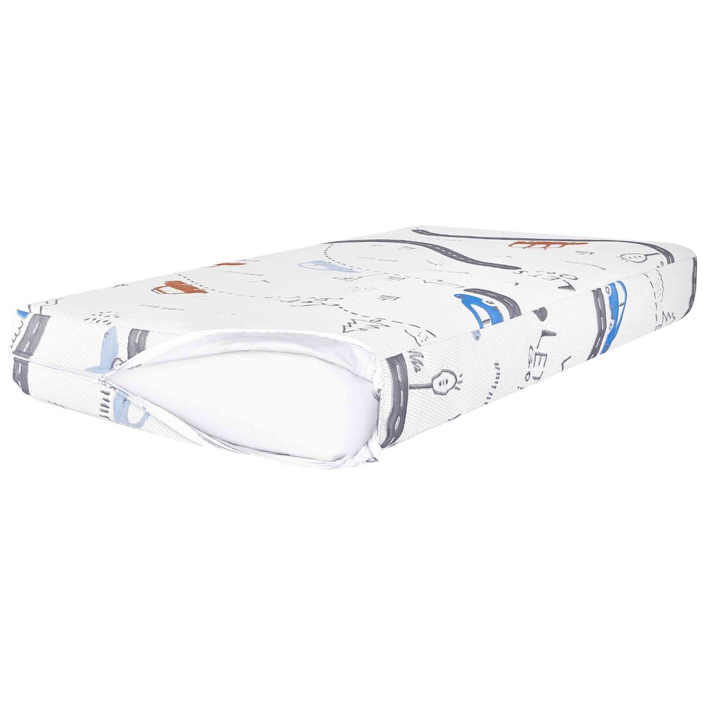 Dream On Me 150 Coil Inner Spring On The Go Crib and Toddler Mattress