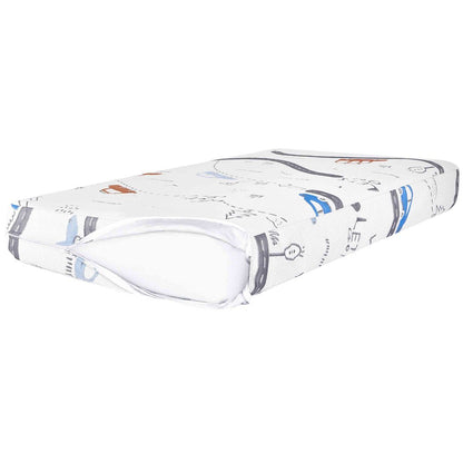 Dream On Me 150 Coil Inner Spring On The Go Crib and Toddler Mattress
