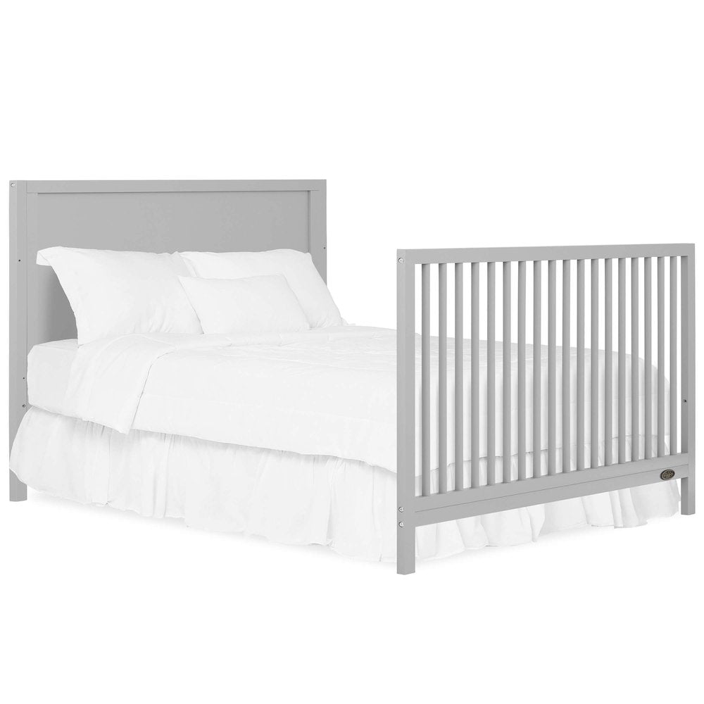 Dream On Me Dillian 3-in-1 Convertible Crib in Pebble Grey