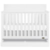 JPMA & Greenguard Gold Certified Dream On Me Reign 5 in 1 Convertible Crib, White