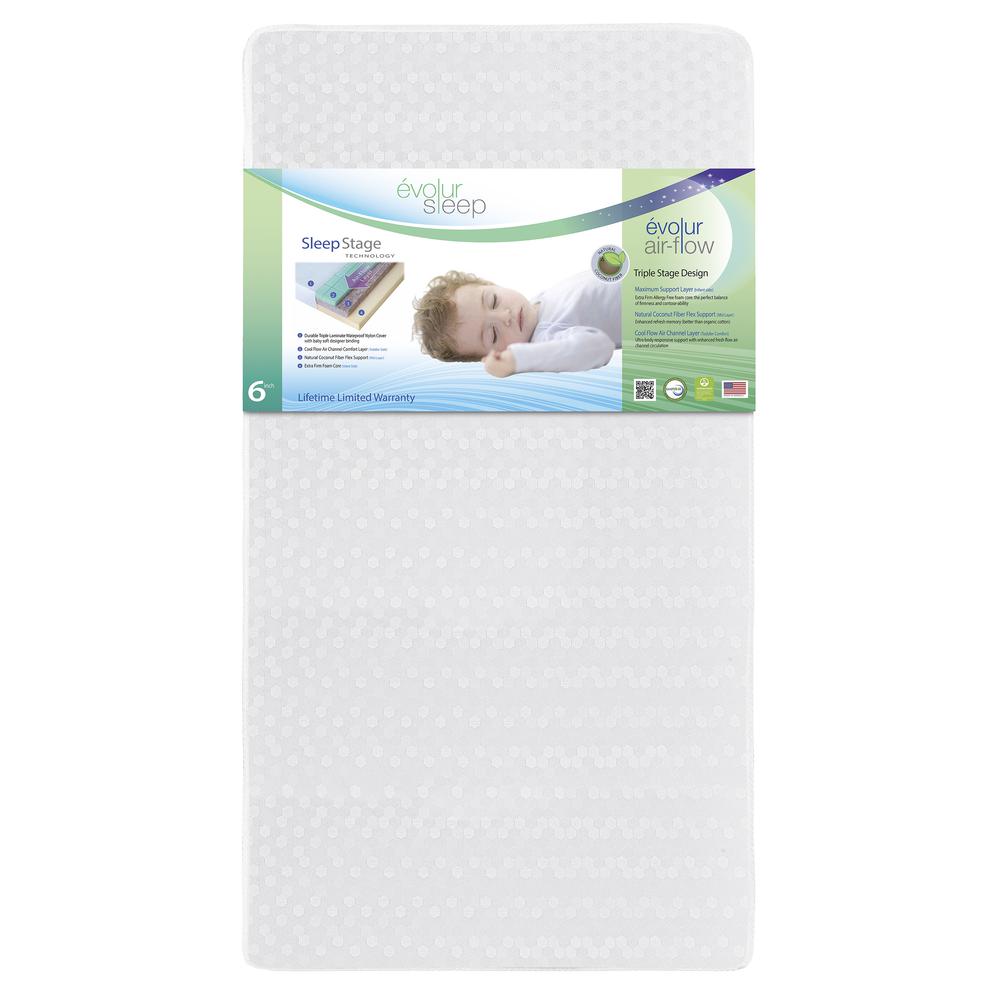 Evolur Sleep Triple Stage Air Flow with Natural Fiber