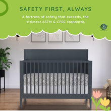 JPMA & Greenguard Gold Certified Sweetpea Baby Sedona 3-in-1 Convertible Crib