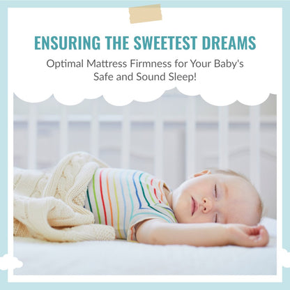 Dream On Me Baby Swan 5” Foam Crib & Toddler Bed Mattress