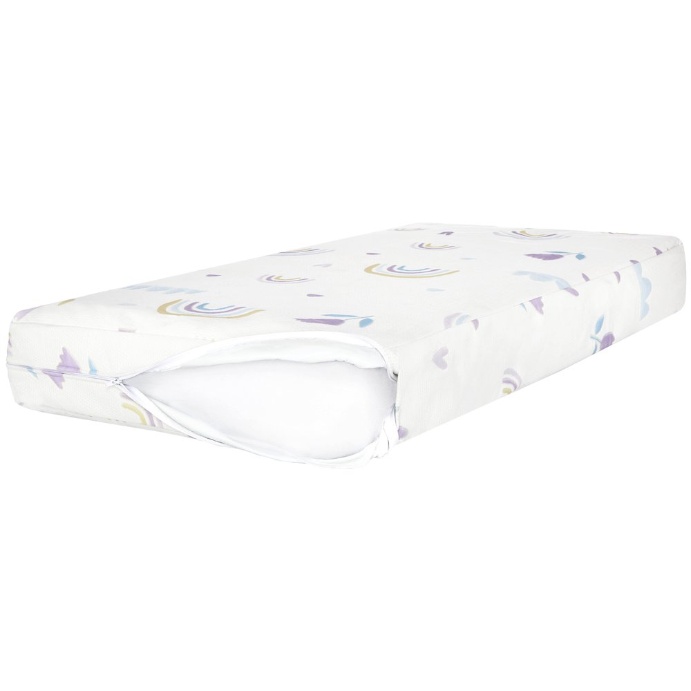 Dream On Me Over the Rainbow Crib and Toddler Mattress