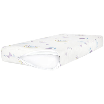Dream On Me Over the Rainbow Crib and Toddler Mattress