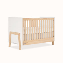 Fisher-Price Iris 4-in-1 Convertible Crib by Dream On Me in Vintage White Oak