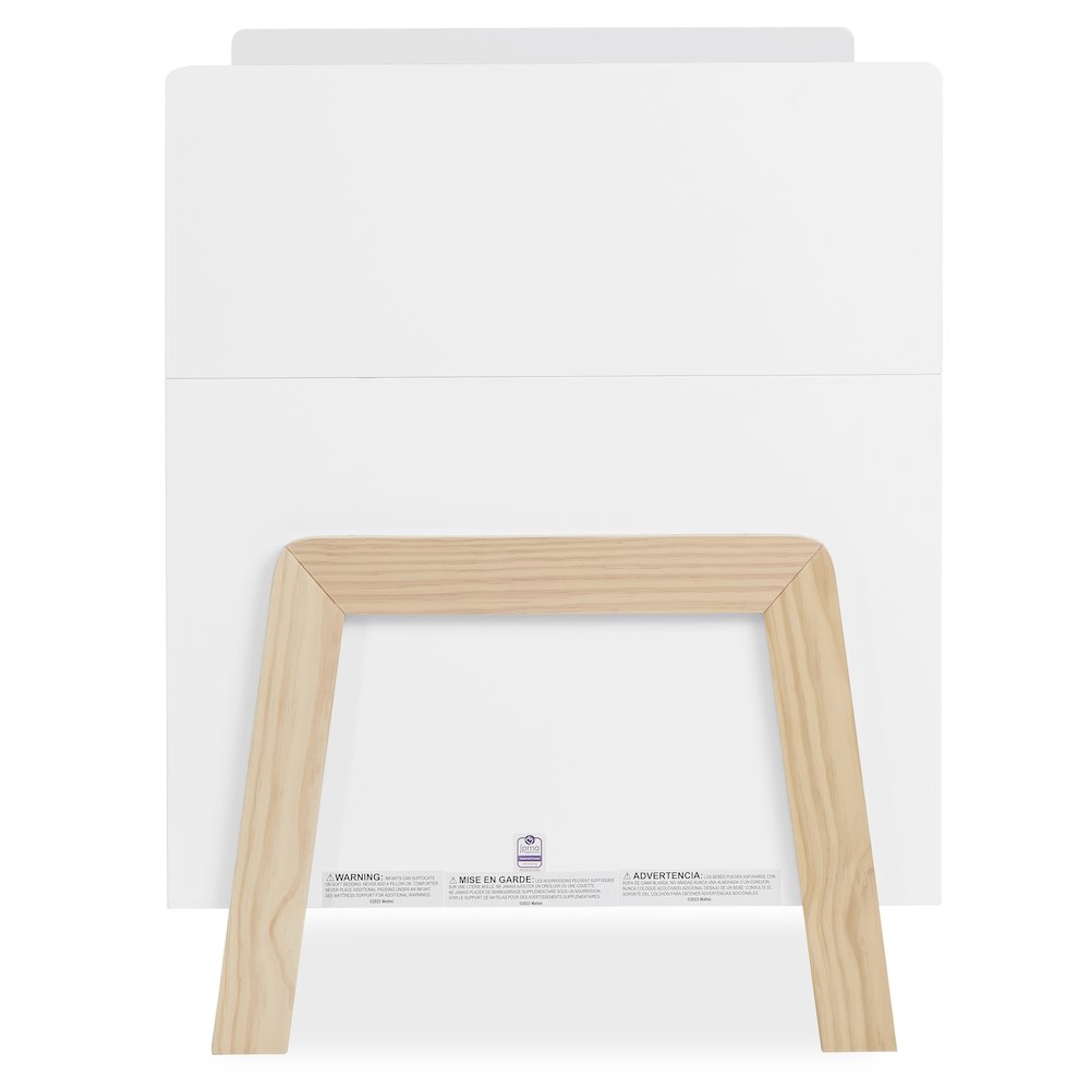 Fisher-Price Iris 4-in-1 Convertible Crib by Dream On Me in Vintage White Oak