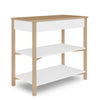 Dream On Me Owen Changing Table in Vintage White Oak, JPMA Certified