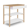 Dream On Me Owen Changing Table in Vintage White Oak, JPMA Certified
