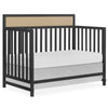 Dream On Me Kai Convertible Crib, Matte Black