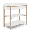 Dream On Me Owen Changing Table in Vintage White Oak, JPMA Certified