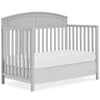 JPMA & Greenguard Gold Certified Dream On Me Storybrooke 5 in 1 Convertible Crib, Peblle Grey, Without Storage