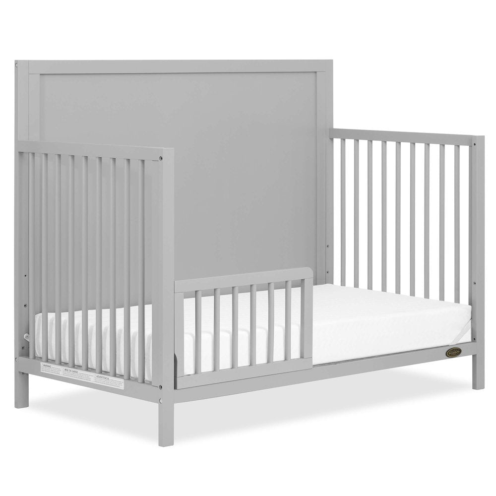 Dream On Me Dillian 3-in-1 Convertible Crib in Pebble Grey