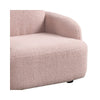 Raelynn 25.5"W Pink Sherpa Bear-Shaped Kids Armchair