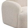 Raelynn 25.5"W Beige Sherpa Bear-Shaped Kids Armchair