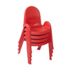 Value Stack™ 9" Child Chair - Candy Apple Red