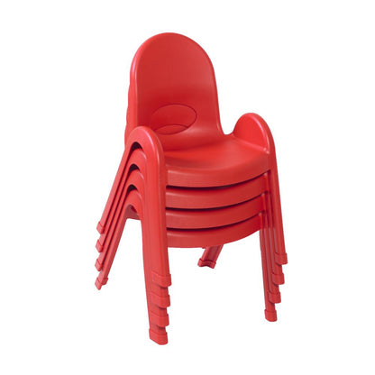 Value Stack™ 9" Child Chair - Candy Apple Red