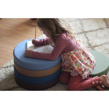 15" Woodland Round Cushions - Set of 5