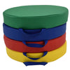 Primary Round Floor Cushions - Set of 4