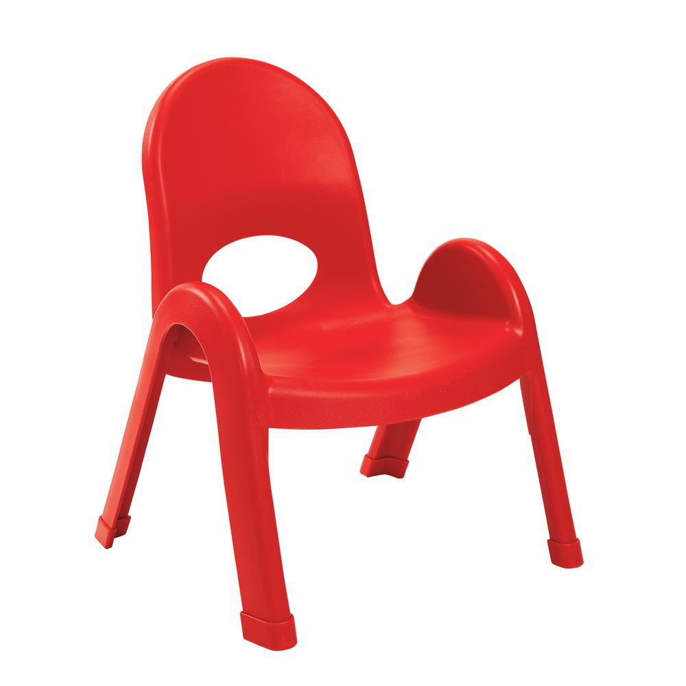 Value Stack™ 9" Child Chair - Candy Apple Red