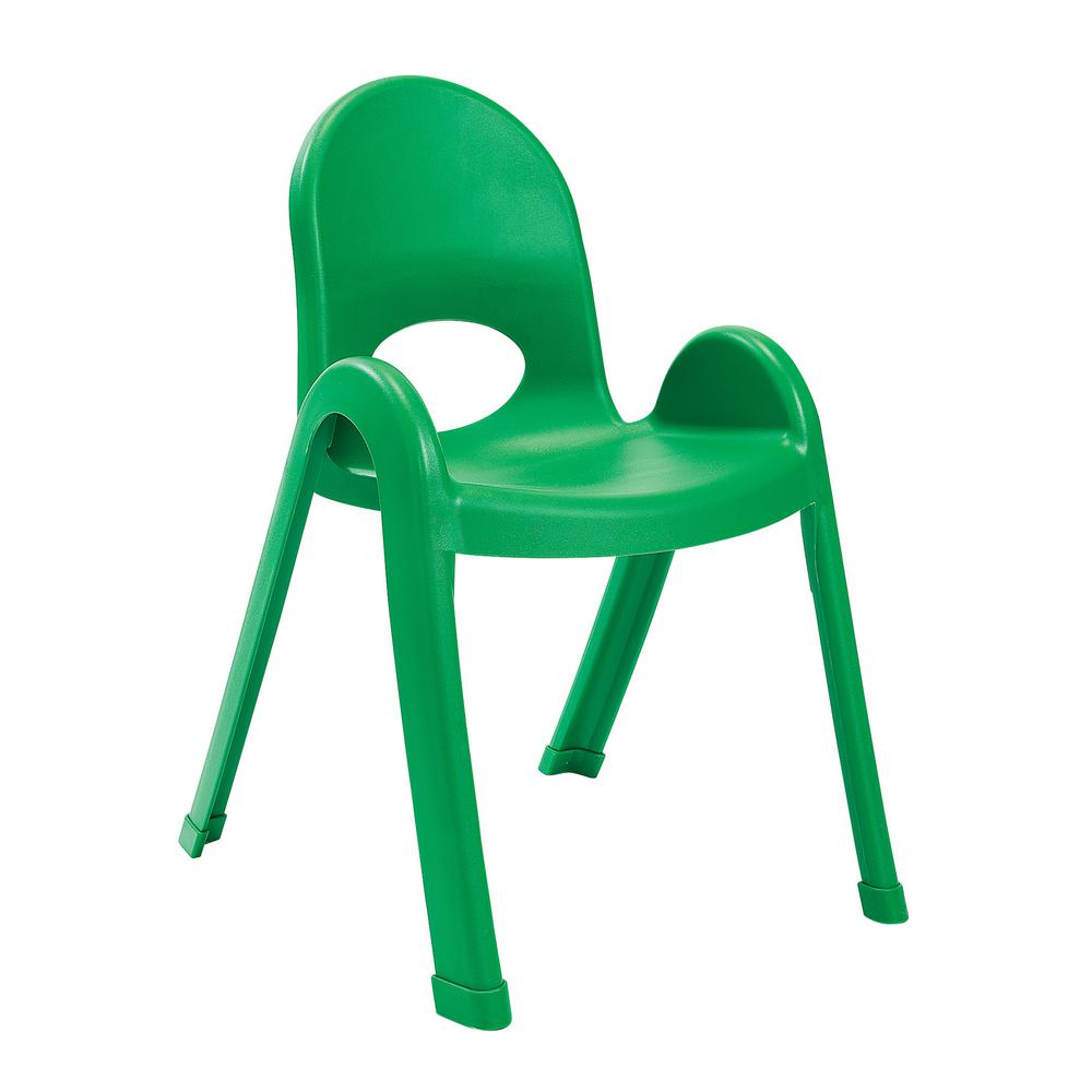 Value Stack™ 13" Child Chair - Shamrock Green