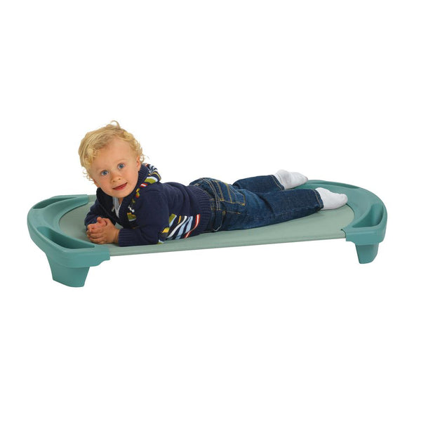 SpaceLine® Toddler Single Cot - Teal Green